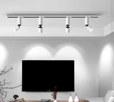 Surface mounted track spotlights ceiling lights downlights showroom Nordic living room ceiling led track lamps