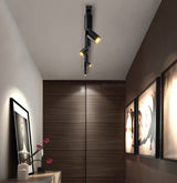 Surface mounted track spotlights ceiling lights downlights showroom Nordic living room ceiling led track lamps