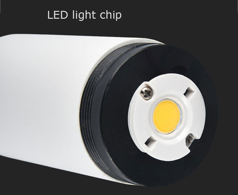 Surface mounted track spotlights ceiling lights downlights showroom Nordic living room ceiling led track lamps