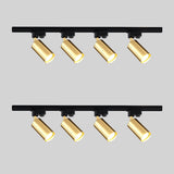 led spotlights cob chip aluminum black / gold living room bedroom spot light wall mounted / tracking spotlights decors