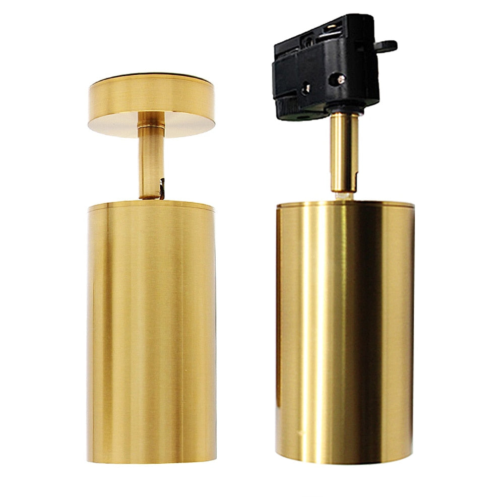 led spotlights cob chip aluminum black / gold living room bedroom spot light wall mounted / tracking spotlights decor