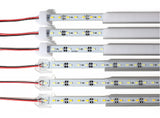 LED Bar Lights White Warm White Cold White DC12V 5630 5730 LED Strip LED Tube with U Aluminium Shell + PC Cover 5pcs/lot