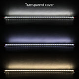 LED Bar Lights White Warm White Cold White DC12V 5630 5730 LED Strip LED Tube with U Aluminium Shell + PC Cover 5pcs/lot