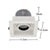 12w Led single head white embedded ceiling high bay light supermarket living room spotlight COB CRI Ra>85 indoor light