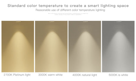 12w Led single head white embedded ceiling high bay light supermarket living room spotlight COB CRI Ra>85 indoor light