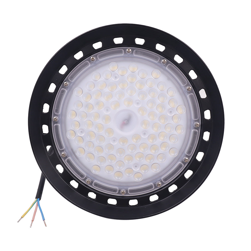 UFO LED High Bay Lighting Industrial Spotlight 100W 150W 200W Ultra-thin Waterproof Commercial Workshop Lighting