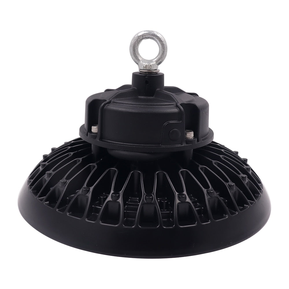 UFO LED High Bay Lighting Industrial Spotlight 100W 150W 200W Ultra-thin Waterproof Commercial Workshop Lighting