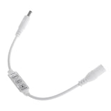 Mini 3 Key Dimmer Controller Adapter For Single Color 3528 5050 LED Strips Light