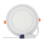 DVOLADOR 3 Modes Square/Round LED Panel Light 6W 9W 16W Dual Color Led Panel Downlight LED Ceiling Recessed Panel Light lamp