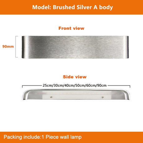 Modern Led Wall Light fixture staircase lighting sconce lamp bedside lamp wall lamp bathroom mirror light AC110~260V ZBD0001