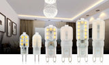 LED Bulb 3W 5W G4 G9 5pcs/lot Light Bulb AC 220V DC 12V LED Lamp SMD2835 Spotlight Chandelier Lighting Replace Halogen Lamps