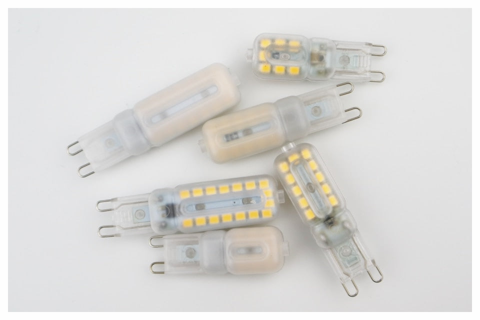 LED Bulb 3W 5W G4 G9 5pcs/lot Light Bulb AC 220V DC 12V LED Lamp SMD2835 Spotlight Chandelier Lighting Replace Halogen Lamps