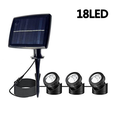 Solar Led Underwater Lights Pond Light Landscape Spotlight IP68 Waterproof Submarine Projector Light for Pond Garden Lawn