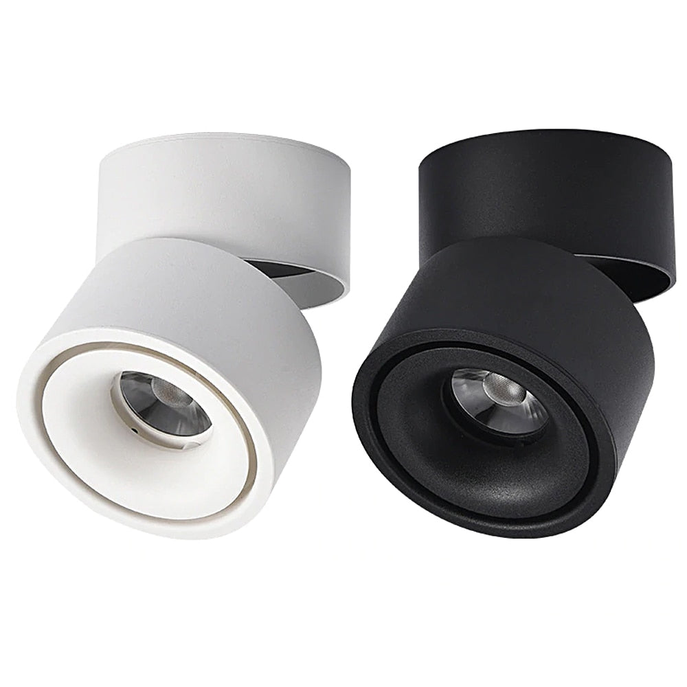 DBF 360 Degree Rotatable Surface Mounted Ceiling Downlight 7W 10W 12W 15W LED Ceiling Spot Light for Kitchen Living room Decor