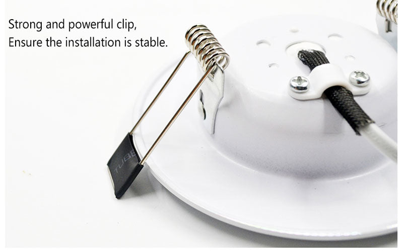 LED Downlight 3W 5W 7W 9W 12W 15W 18W Round Recessed Lamp 110V 220V 230V 240V Led Bulb Bedroom Kitchen Indoor LED Spot Lighting