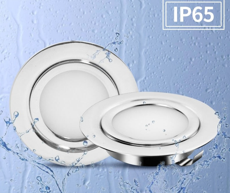 LED mini spotlight outdoor IP65 waterproof bathroom ceiling hidden downlight ultra-thin spot 12V cabinet light recessed ceiling