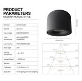 Aisilan LED Downlight Ceiling Spot light Living Lamp Nordic Lighting For Kitchen Foyer Bathroom Spot light Surface mounted