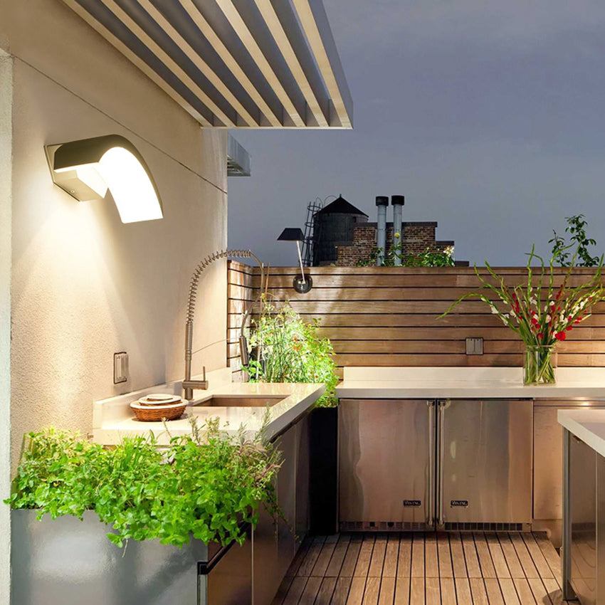 LED Outdoor Waterproof Walkway Front Door Garden Porch Wall Light Modern Indoor Corridor Wall Lighting Light Fixture ML35