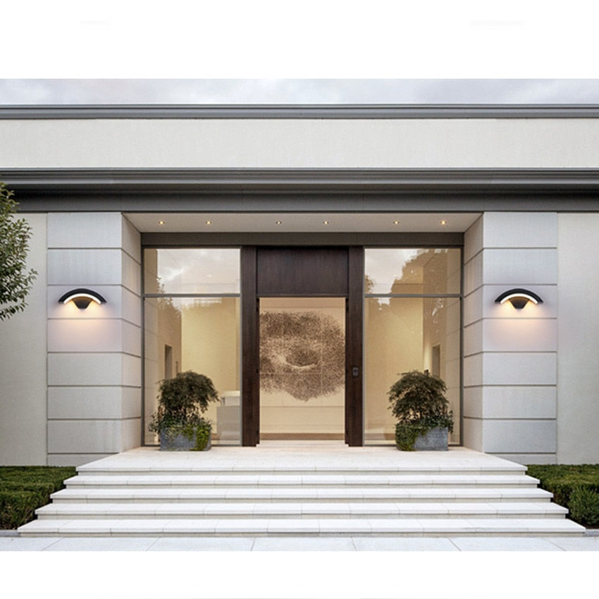 LED Outdoor Waterproof Walkway Front Door Garden Porch Wall Light Modern Indoor Corridor Wall Lighting Light Fixture ML35