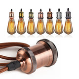 ST64 G95 G80 T30 Edison Incandescent Bulb Dimming 40W 220V E27 Vintage Light Retro Pendant Lamp Filament Spiral Industrial Decor