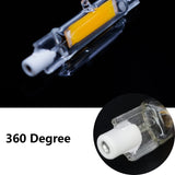Dimmable j78 r7s 15W 78mm led light bulbs j118 r7s led cob 30W 118mm 1000lm lamp bulb AC220-240V Replace Halogen lamp