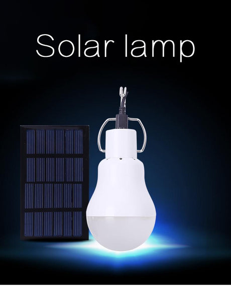 No flicker Solar led Lamp 130LM Portable Camping panel Led Lighting suspension luminaire lights For courtyard camp tent