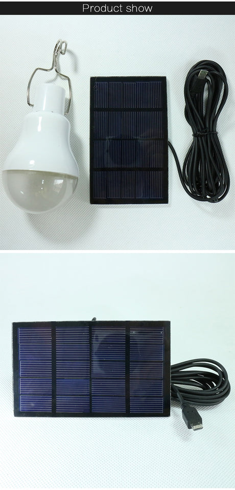 No flicker Solar led Lamp 130LM Portable Camping panel Led Lighting suspension luminaire lights For courtyard camp tent