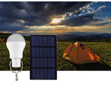 No flicker Solar led Lamp 130LM Portable Camping panel Led Lighting suspension luminaire lights For courtyard camp tent