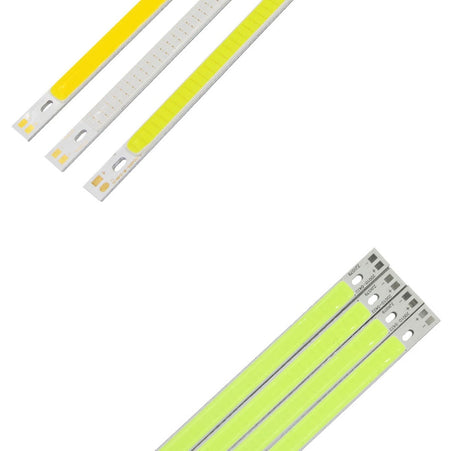 200x10MM 0422 10W LED Light COB Strip Lamp DC 12-14V 1000LM Green Yellow Red Blue Warm White Pure White Bar Light