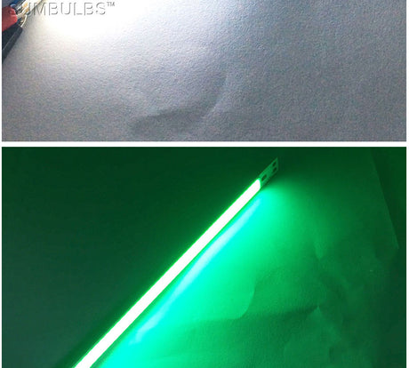 200x10MM 0422 10W LED Light COB Strip Lamp DC 12-14V 1000LM Green Yellow Red Blue Warm White Pure White Bar Light