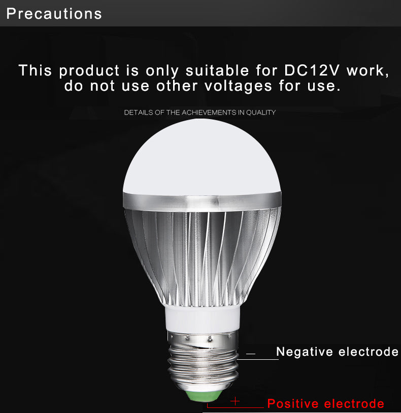 E27 E14 LED Bulb Lights DC 12V SMD 2835chip Lamprada luz E27 lamp 3W 6W 9W 12W 15W 18W spot bulb Led Light Bulbs