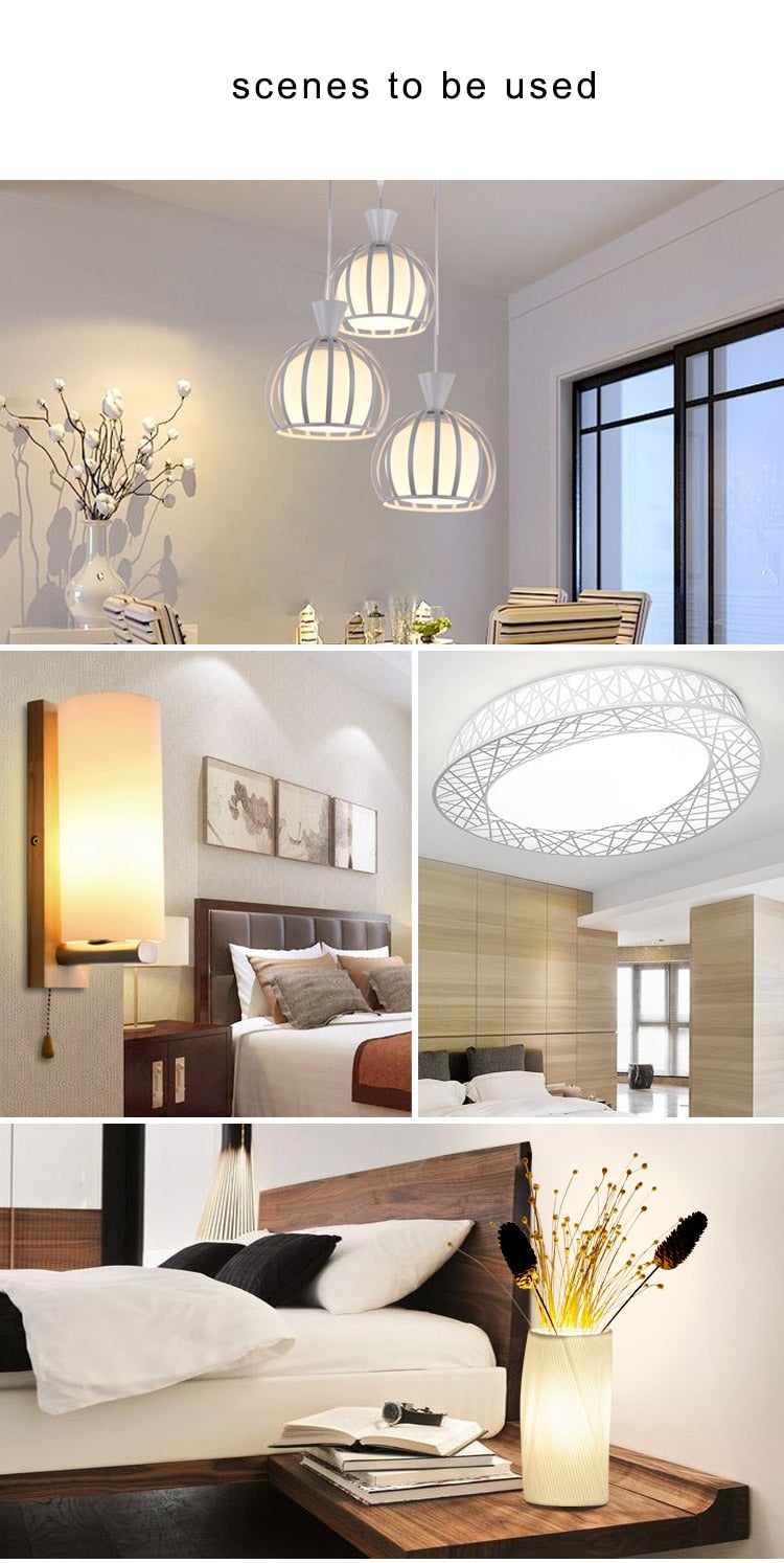 E27 E14 LED Bulb Lights DC 12V SMD 2835chip Lamprada luz E27 lamp 3W 6W 9W 12W 15W 18W spot bulb Led Light Bulbs