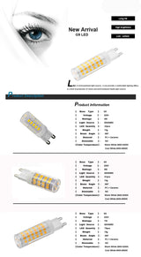 Super Bright G9 LED Lamp AC220V 4W 5W 7W Ceramic SMD2835 LED Bulb replace 30W 40W 50W Halogen light for Chandelier