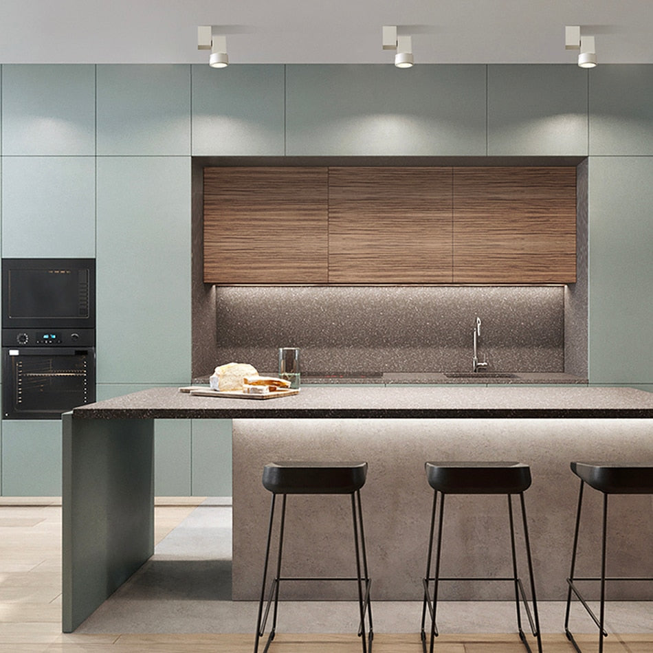 LED downlight adjustable angle 5w warm white/natural white Spot light chrome/white/black indoor Foyer Surface Mounted Down light