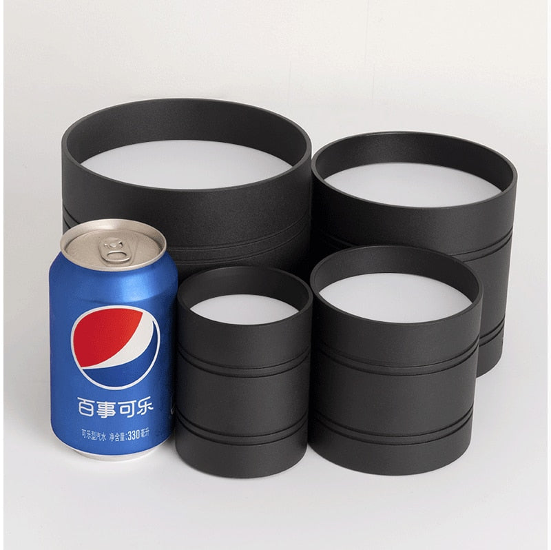 Dimmable LED Downlights 6W 9W 12W 15W 20W COB LED Ceiling Spot Lights AC110-220V No opening Ceiling lamps Cylinder LED Wall Lamp