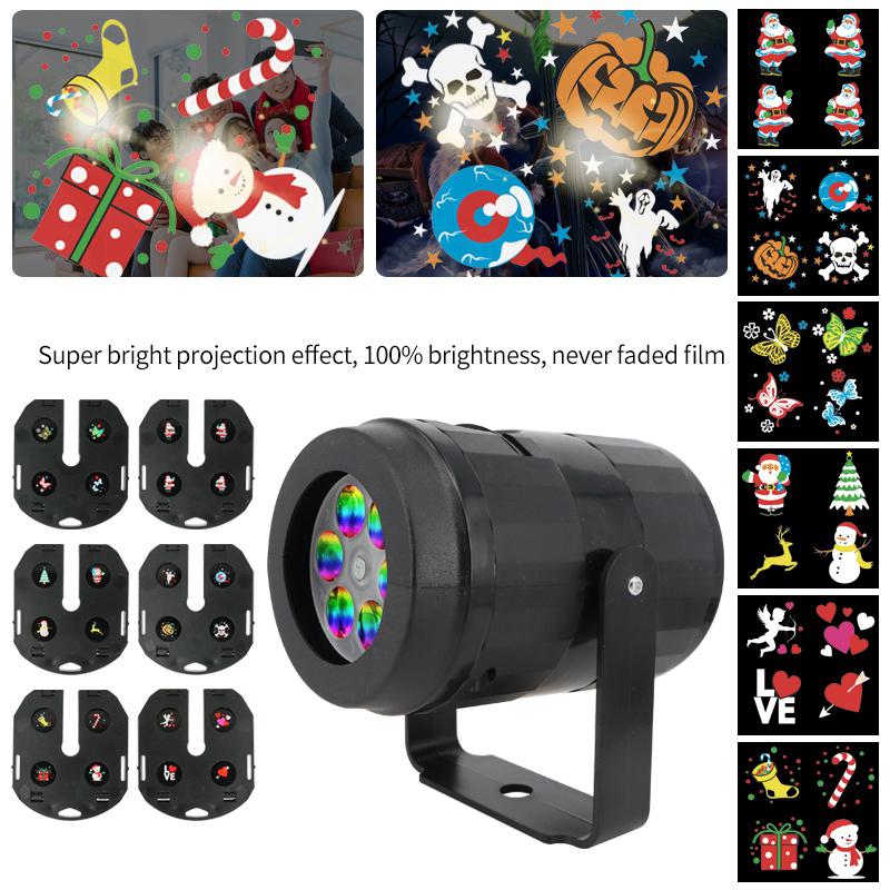 6 Kinds of Outdoor Projection Light Projector LED Spotlight LED Lamp For Party Holiday Christmas Decoration