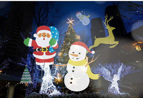 6 Kinds of Outdoor Projection Light Projector LED Spotlight LED Lamp For Party Holiday Christmas Decoration