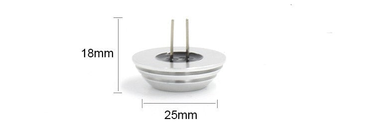 LEDIARY 5PCS/lot G4 Super Bright UFO Umbrella Shaped Downlight LED G4 Light Mini Corn Bulb DC12V COB LED High Power Tube 25*18mm