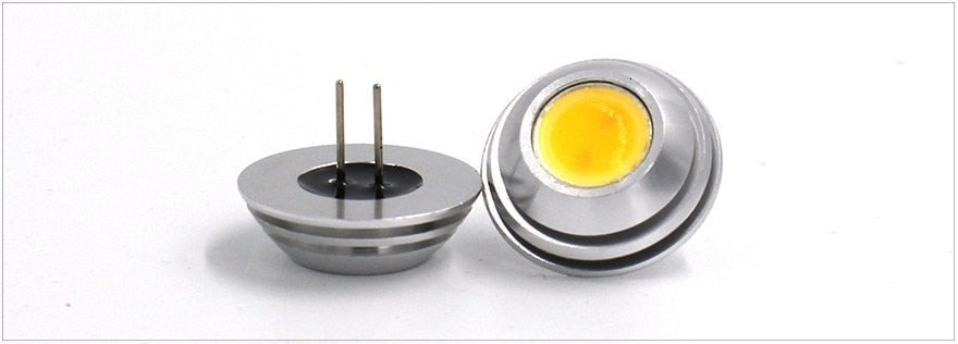 LEDIARY 5PCS/lot G4 Super Bright UFO Umbrella Shaped Downlight LED G4 Light Mini Corn Bulb DC12V COB LED High Power Tube 25*18mm