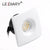 LEDIARY LED Mini Downlight 36-42mm Cut hole Square White Aluminum Recessed COB Downlight LED Spot Lamp 100-240V Isolated Driver