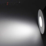 LEDIARY IP44 Waterproof LED Spot Downlights Ceiling Recessed 75mm Cut Hole Porch lamp Bathroom Use 85-265V 5W GU10 Light Source