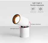 Led Surface Mounted Ceiling Downlight Adjustable 360 degrees Spot light for indoor Foyer, Living Room Kitchen AC90-260V