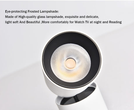 Led Surface Mounted Ceiling Downlight Adjustable 360 degrees Spot light for indoor Foyer, Living Room Kitchen AC90-260V