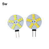 Led G4 Base  Marine Camper RV 6/12/15leds 5730 SMD Round Range Led Bi-Pin chandelier Light Bulb 120 Degree DC 12V