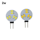 Led G4 Base  Marine Camper RV 6/12/15leds 5730 SMD Round Range Led Bi-Pin chandelier Light Bulb 120 Degree DC 12V