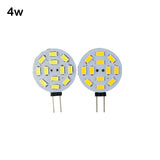 Led G4 Base  Marine Camper RV 6/12/15leds 5730 SMD Round Range Led Bi-Pin chandelier Light Bulb 120 Degree DC 12V