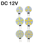Led G4 Base  Marine Camper RV 6/12/15leds 5730 SMD Round Range Led Bi-Pin chandelier Light Bulb 120 Degree DC 12V