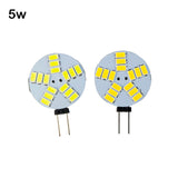 Led G4 Base  Marine Camper RV 6/12/15leds 5730 SMD Round Range Led Bi-Pin chandelier Light Bulb 120 Degree DC 12V