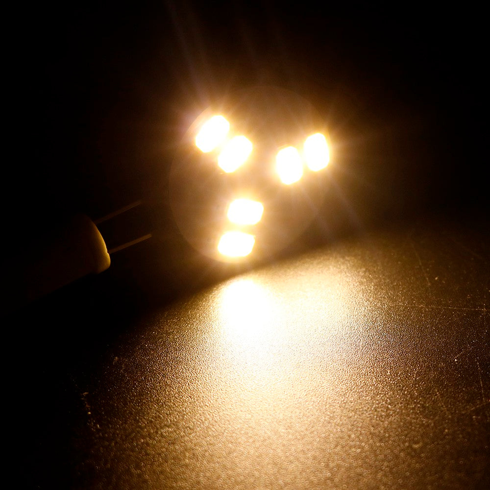 Led G4 Base  Marine Camper RV 6/12/15leds 5730 SMD Round Range Led Bi-Pin chandelier Light Bulb 120 Degree DC 12V
