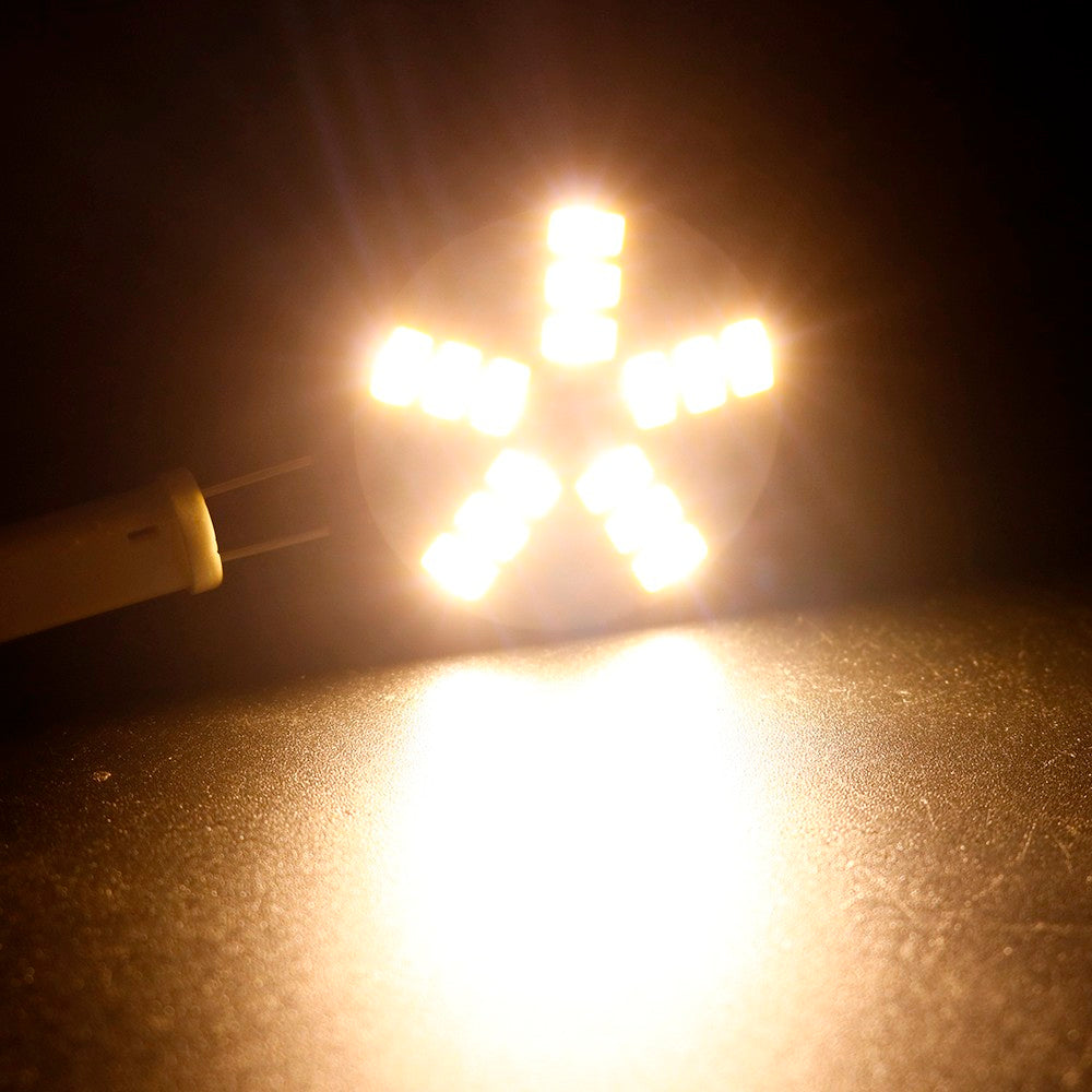 Led G4 Base  Marine Camper RV 6/12/15leds 5730 SMD Round Range Led Bi-Pin chandelier Light Bulb 120 Degree DC 12V